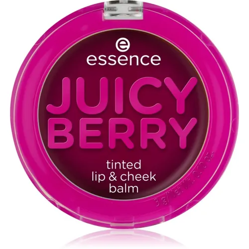essence Juicy Berry Tinted flüssiges Rouge und Lipgloss 3 g