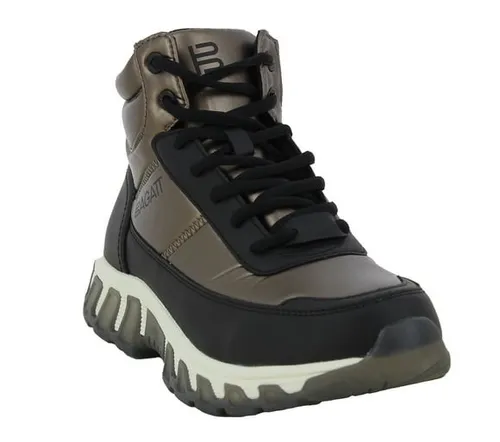 Bagatt Winterstiefel Chi Tex schwarz/taupebraun Damen - Wanderschuhe mit wasserdichtem Obermaterial, ideal für kalte Tage und Outdoor-Aktivitäten, erhältlich in den Größen EU 37-42.