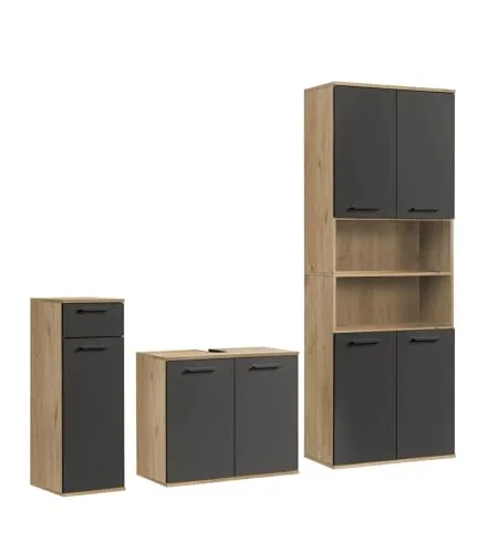 Produktbild mokebo Badmöbel-Set Der Steuermann (3-teilig)