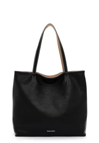 EMILY & NOAH Shopper E&N Eva, Damen, schwarz von EMILY & NOAH