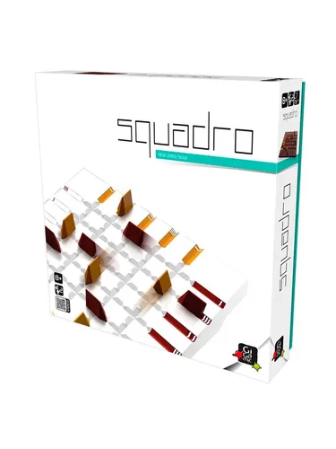 Gigamic Squadro - Strategisches Gesellschaftsspiel - Gesellschaftsspiel für 2 Spieler, fördert strategisches Denken und Planung, um als Erster mit vier Figuren eine Rückreise zu machen.