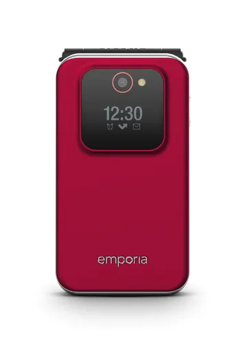 Emporia V228 JOY Klapphandy - Seniorenfreundliches Handy mit großen Tasten, Notruffunktion und 240h Akkulaufzeit, spritzwassergeschützt und benutzerfreundlich
