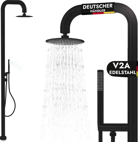 Mobile Duschen & Sichtschutz Schwarz von LAWA