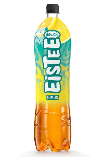 Rauch Eistee Zitrone aus Schwarztee und Hagebutte PET 1500ml