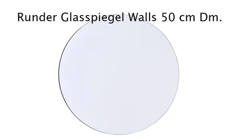 Runder Glasspiegel Walls von MAISON EN VOGUE
