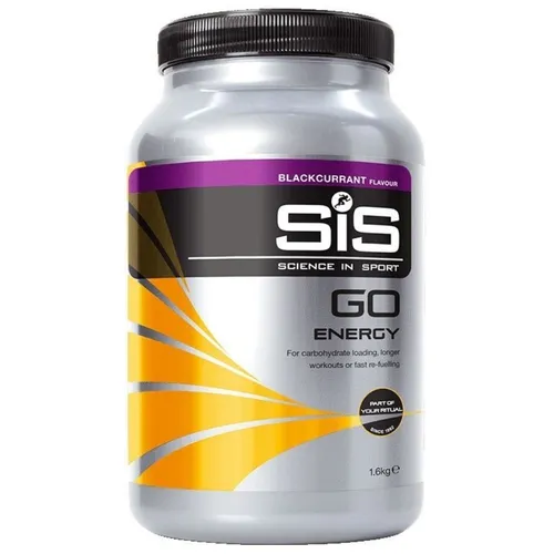 Science in Sport GO Energy Getränkepulver 1,6kg - Schwarze Johannisbeere - Sportnahrung mit 47g Kohlenhydraten pro Portion, ideal für Hochleistungstraining und einfache Kohlenhydrataufnahme dank optimalem Maltodextrin-Fruktose-Verhältnis.