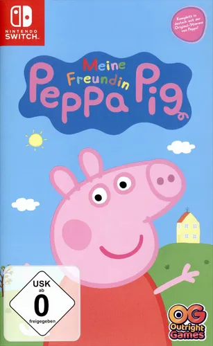 Meine Freundin Peppa Pig - Switch [EU Version] - Erlebe lehrreiche Abenteuer mit Peppa Wutz! Erstelle deinen eigenen Tiercharakter, erkunde verschiedene Orte und genieße kreative Spielmöglichkeiten. Ideal für junge Fans der Serie!