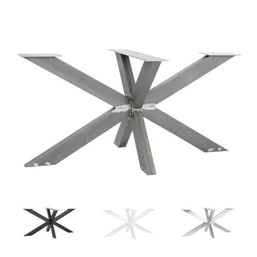 Natural Goods Berlin Tischgestell SPIDER – Stabil und individuell - Gestalte deinen einzigartigen Tisch mit dem SPIDER Tischgestell. Ideal für Esstische, Schreibtische oder Couchtische. Hochwertige Materialien und ein modernes Design garantieren Stabilität und Langlebigkeit.