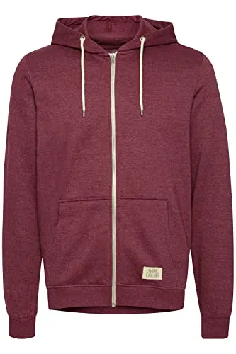 Blend Herren Sweatjacke Kapuzenpullover - Rot (Zinfandel 73006), XXL - Kapuzenpullover für Herren, bequem und kuschelig aus weicher Baumwollmischung mit Fleecefutter, ideal für kalte Tage und modisch zugleich.