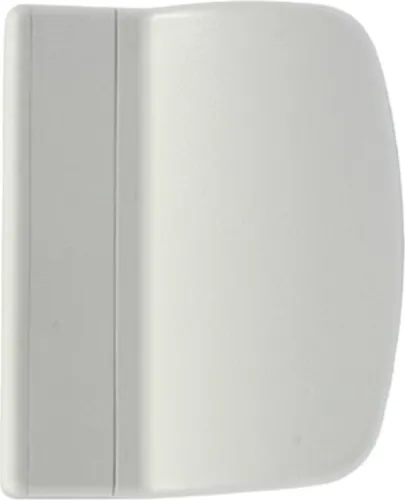 DOMINO Balkontürgriff außen | Balkontür Schnäpper | Terassentürgriff | UV- und Feuchtigkeitsresistent | 1er Set Balkon Türgriff inkl. Schrauben (verdeckt) - Ziehgriff mit Schraubenabdeckung | Braun