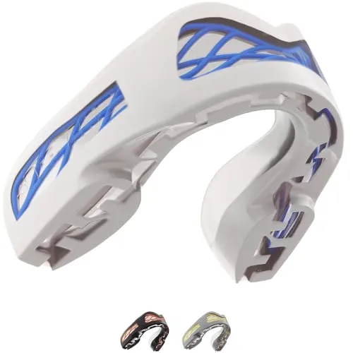 SafeJawz Nitro Mundschutz für Erwachsene und Junior - Sportmundschutz mit perfekter Passform dank FLUID FIT️ Technologie. Ideal für alle Kontaktsportarten, bietet hervorragenden Kieferschutz und minimiert Würgereiz.