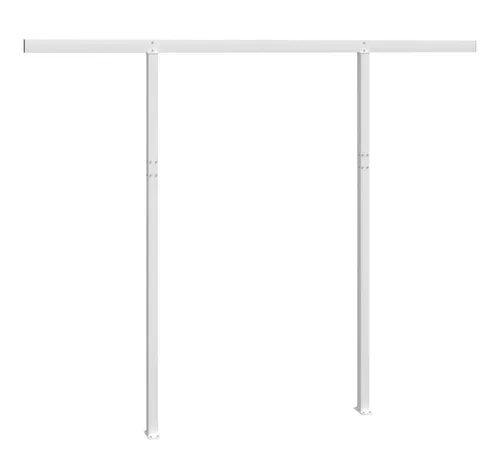 vidaXL Stützen für Gelenkarmmarkisen in weiß von vidaXL