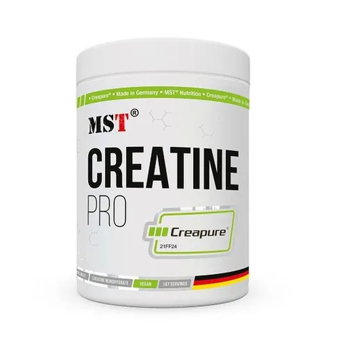 MST - Creatin Pro CREAPURE 500g - Creatin Nahrungsergänzungsmittel, hergestellt in Deutschland mit 87% Reinheit, unterstützt Muskelaufbau und steigert die Trainingsintensität für optimale Leistung.