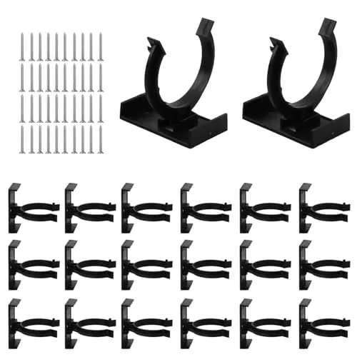 Sockelleisten Clips für Küchensockel mit Schrauben – 20 Stück