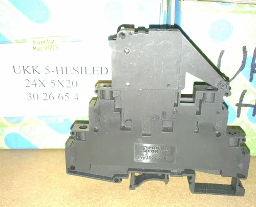 Phoenix Contact UK 5 HESILA 250 Sicherungshalter Sicherung Reihenklemme 3004142