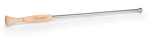 Feuerrohr Anzündhilfen aus Edelstahl und Holz - Geschirr: Hochwertige Anzündhilfen aus Edelstahl und Buchenholz, ideal für ein perfektes Grillvergnügen und nachhaltige Nutzung.