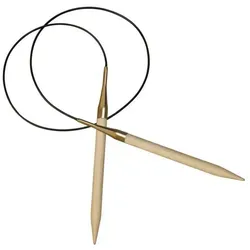 KnitPro Rundstricknadeln Basix Birch 5,50 mm 80 cm 1 Stück von KnitPro