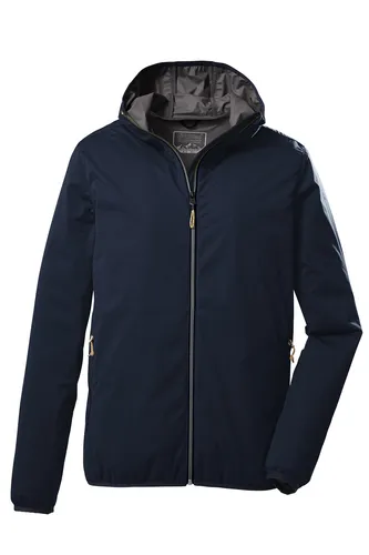 Killtec Funktionsjacke KOS 60 - Leichte 2-Lagen-Jacke mit Kapuze - Funktionsjacke für Herren, PFC-frei und atmungsaktiv, mit 10.000 mm Wassersäule und 2-Wege-Stretch für optimale Bewegungsfreiheit.