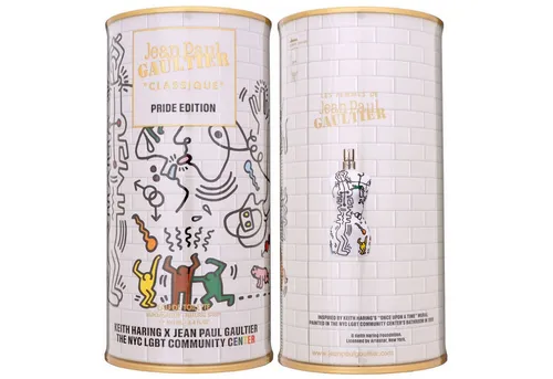 Jean Paul Gaultier CLASSIQUE Pride Edition 100 ml EdT - Damen Eau de Toilette in limitierter Pride Edition, feiert Vielfalt und Individualität mit einem einzigartigen Duft von Keith Haring.