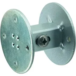 KWS 4560 Handlaufstütze 40-50 mm Wandabstand, silberf. Lackiert