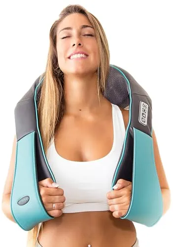 Shiatsu Rücken-, Schulter- und Nackenmassagegerät mit Wärme