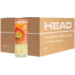 Tennisbälle - 3B HEAD STAGE 2 - ORANGE