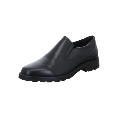 ARA Herren Allesio Slipper - Eleganter Komfort in Schwarz, Größe 42 EU - Herren-Schnürhalbschuhe aus hochwertigem Leder, ideal für stilvolle Anlässe und den Alltag, mit bequemer Blockabsatz-Sohle für besten Tragekomfort.