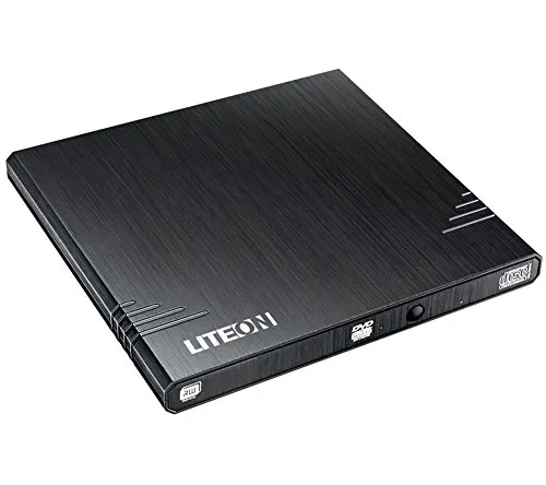 LiteOn EBAU108-01 externer DVD-Brenner USB 2.0 schwarz