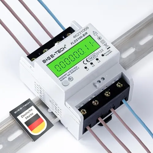 B+G E-Tech FLDS100BiR Drehstromzähler 400V 100A MID