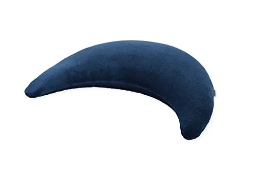 Außenbezug für THERALINE Plüschmond | Farbe: Dunkelblau von Theraline