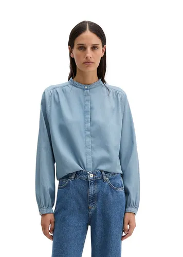 Marc O'Polo Jeansbluse loose fit aus Leinen-Mix