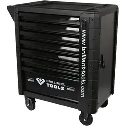 Brilliant Tools Werkstattwagen mit 7 Schubladen