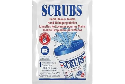Handreinigungstuch SCRUBS Einzeltuch SONDERPREIS MHD 07/20