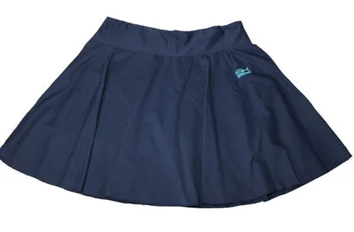 T) TENNISROCK SKORTROCK MIT BALLHALTER SPORTKIND NAVY BLAU Gr. M 38 / 40 NEU