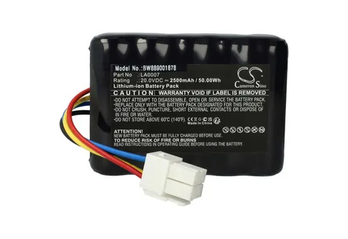 vhbw Akku Ersatz für Worx Landroid 20V - Batterien für Rasenmäher | Leistungsstarker 2500mAh Li-Ion Akku für zuverlässige Leistung und lange Laufzeit, ideal für Ihren Rasenroboter.