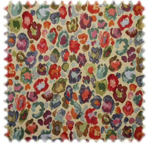 Heiro Stoff Jacquard Flachgewebe Möbelstoff Splash - Polsterstoff Meterware, 140 cm breit - Hochwertiger Möbelstoff mit ansprechendem Splash-Motiv, ideal für kreative Polsterprojekte. OEKO-TEX® Standard 100 zertifiziert für geprüfte Qualität.