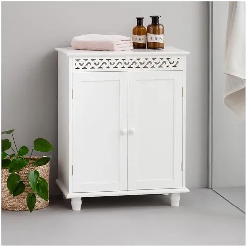 HTI-Living Garderobenschrank Kommode in Weiß