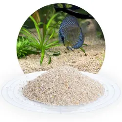 Aquariumkies beige 1,0-2,0 mm von Schicker Mineral