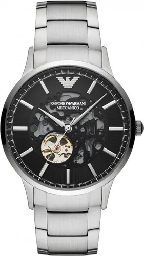 Emporio Armani AR60055 Herren-Armbanduhr, Edelstahl-Gehäuse, Metall-Armband