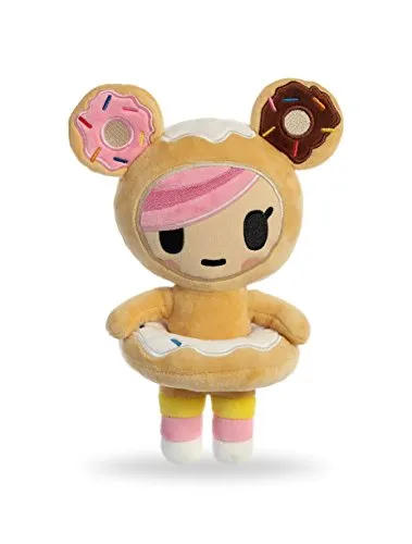 Tokidoki 15639 Plüsch Donutella - 23 cm Kuscheltier, farbenfrohes Design und perfekte Umarmung für Kinder ab 3 Jahren