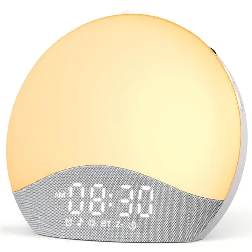 ecozy Tageslichtwecker mit Bluetooth und 26 Klängen