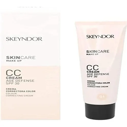 Skeyndor CC Cream Age Defence SPF30 #01 Light Skin - Abdeckartikel mit Lichtschutzfaktor 30, ideal für die tägliche Pflege und schützt die Haut vor vorzeitiger Alterung.
