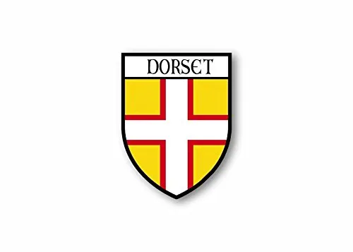 Aufkleber sticker autoaufkleber auto wappen schild flagge stadt dorset
