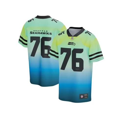 Fanatics Footballtrikot Seattle Seahawks Gradient Foundation - Zeige deine Fanliebe mit dem original NFL Jersey der Seattle Seahawks! Ideal für Public Viewings oder als stylisches Streetwear-Statement – erlebe die Leidenschaft des American Football hautnah.