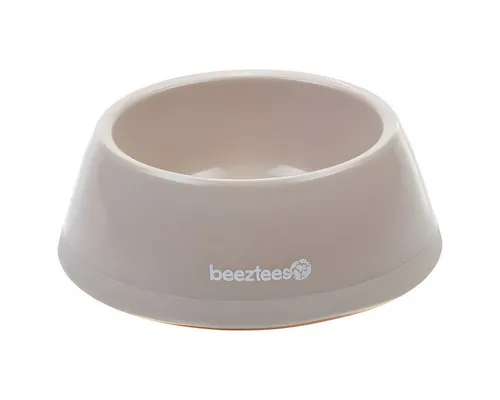 Beeztees Futternapf Hundenapf Kunststoff beige