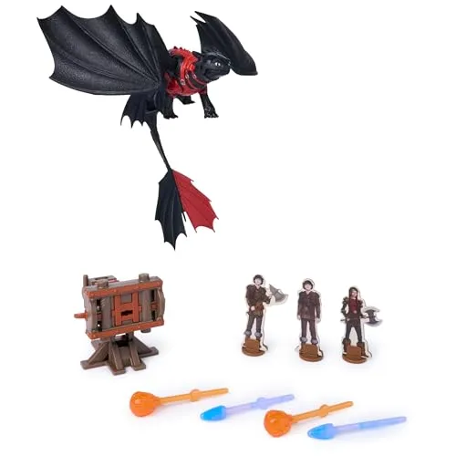 DreamWorks Dragons Drachenkampf Spielset mit Ohnezahn