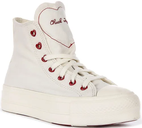 Converse CHUCK TAYLOR ALL STAR LIFT Turnschuhe in Weiß, Größe 39 - Stylische Converse Turnschuhe CHUCK TAYLOR ALL STAR LIFT in Weiß, Größe 39. Ideal für jeden Anlass und bequem für den Alltag. Jetzt versandkostenfrei auf Spartoo.de entdecken!