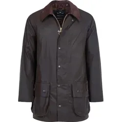 BARBOUR Classic Beaufort Wachsjacke Olive in beige von Barbour