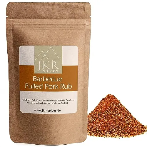 JKR Spices Pulled Pork Spice Rub - Grillfleisch Marinade Grillgewürz - Trockenmarinade für Pork, Beef Steak & Gemüse - Gewürzmischung (1000 GR)