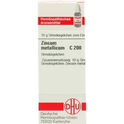 Zincum Metallicum C 200 Globuli 10 g